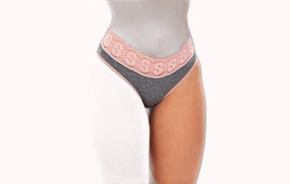 Calcinha mescla sensual com renda – Doce Malícia