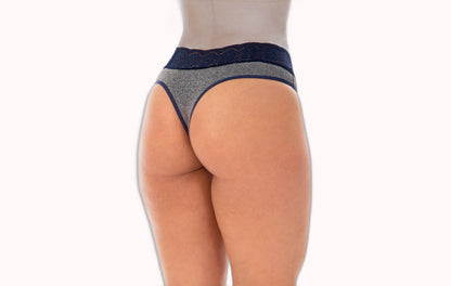 Calcinha mescla sensual com renda – Doce Malícia