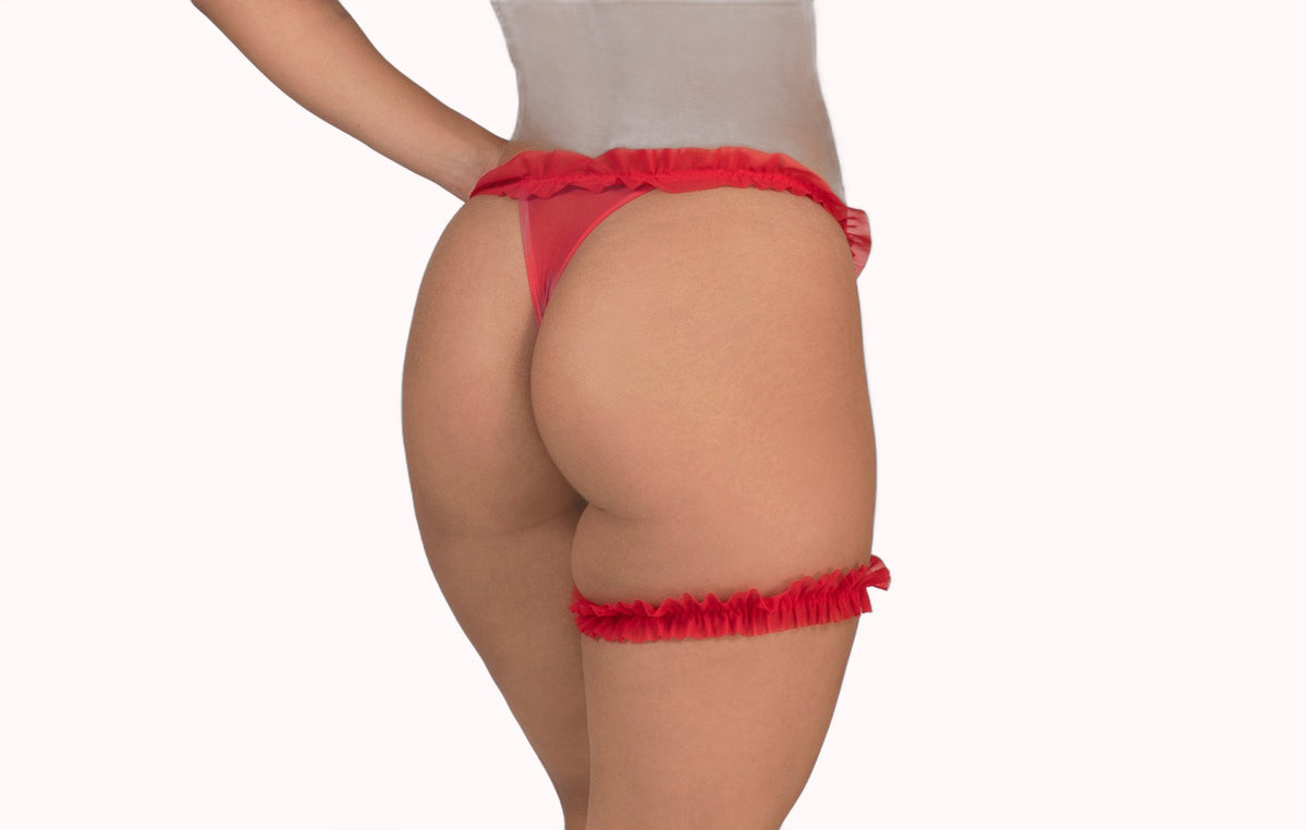 Calcinha Sexy com Perneira – Doce Malícia