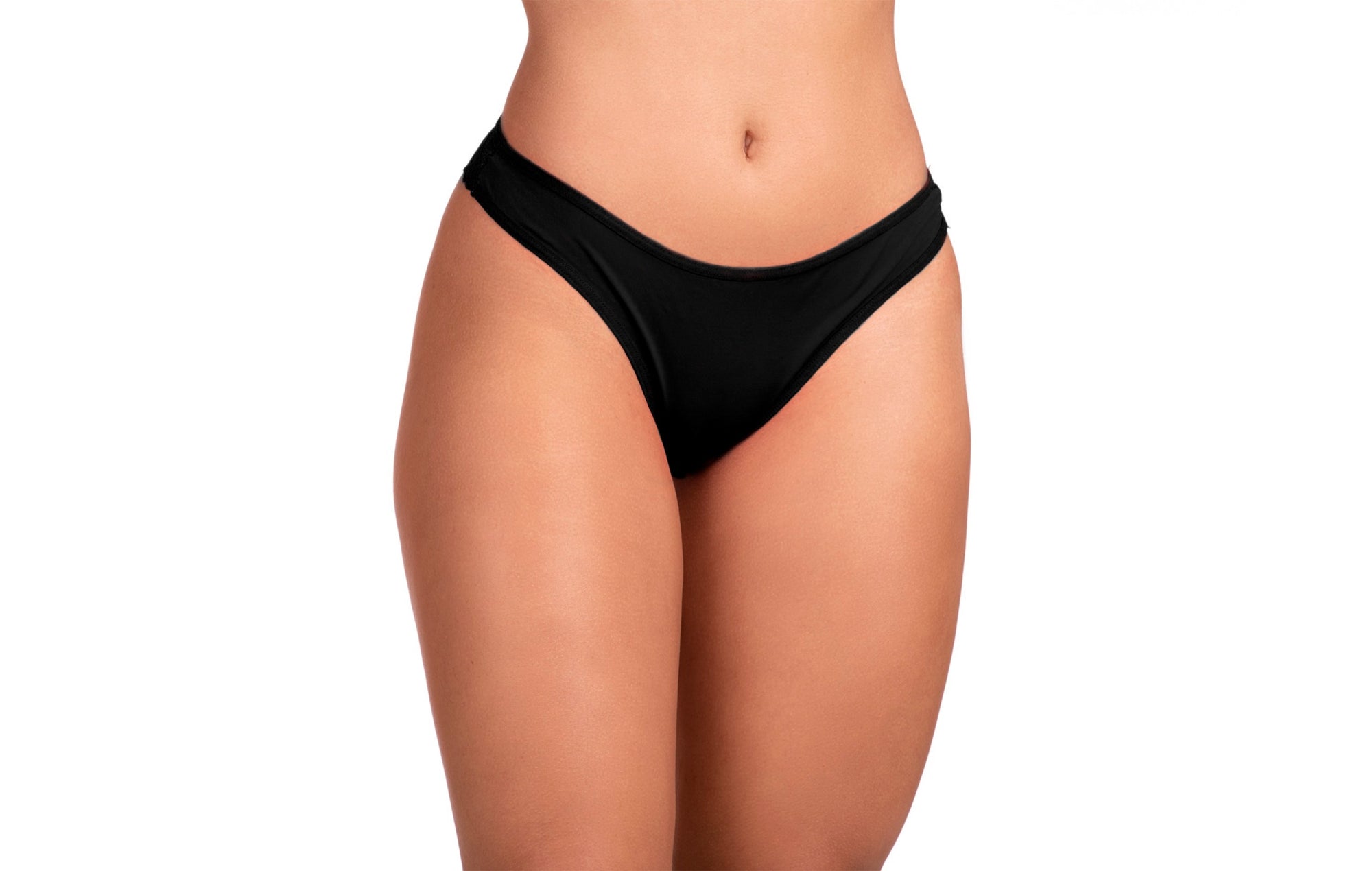 Calcinha sexy com renda em azul-Marinho – Doce Malícia