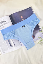 Calcinha de Algodão com Renda em Branco – Doce Malícia