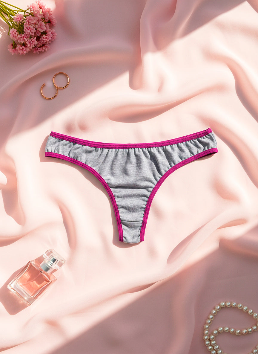 Calcinha conforto de algodão em Branco – Doce Malícia