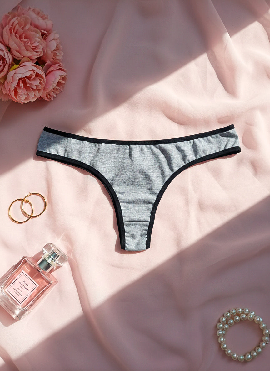 Calcinha conforto de algodão em Branco – Doce Malícia