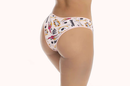 Calcinha Conforto Estampada – Doce Malícia