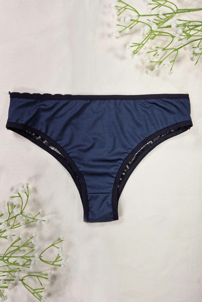 Calcinha Conforto de Microfibra e Renda em Branco – Doce Malícia