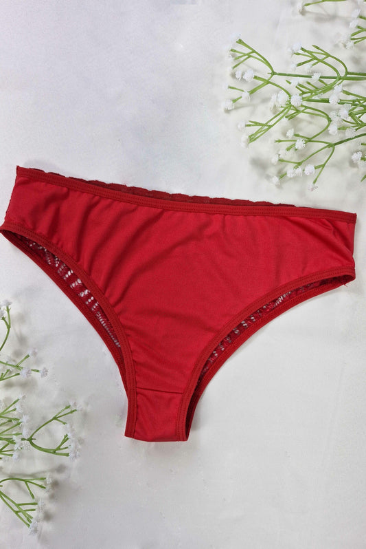Calcinha Conforto de Microfibra e Renda em Branco – Doce Malícia