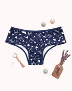 Calcinha Conforto em Suede Estampado – Doce Malícia