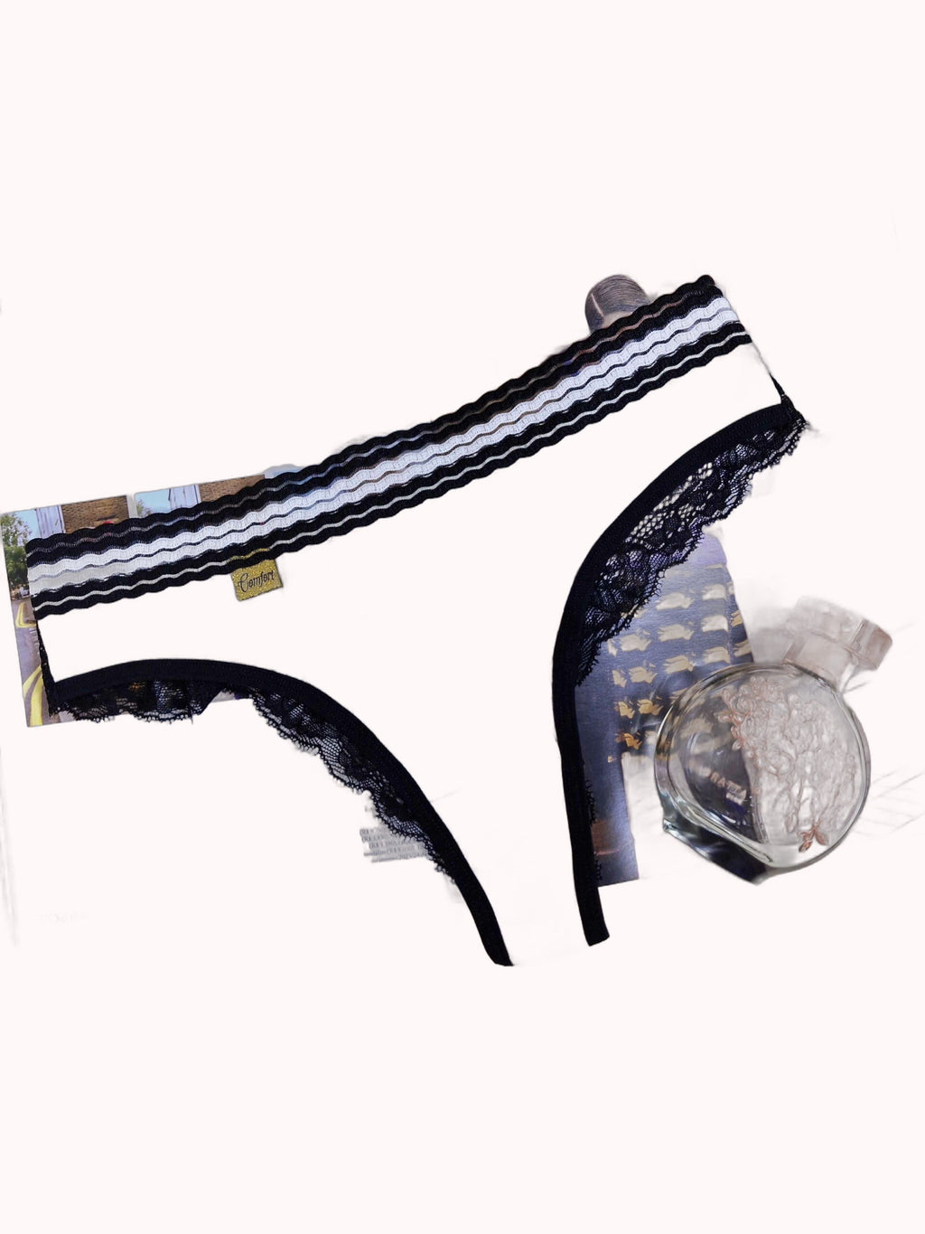 Calcinha de Algodão com Fio de Renda – Doce Malícia