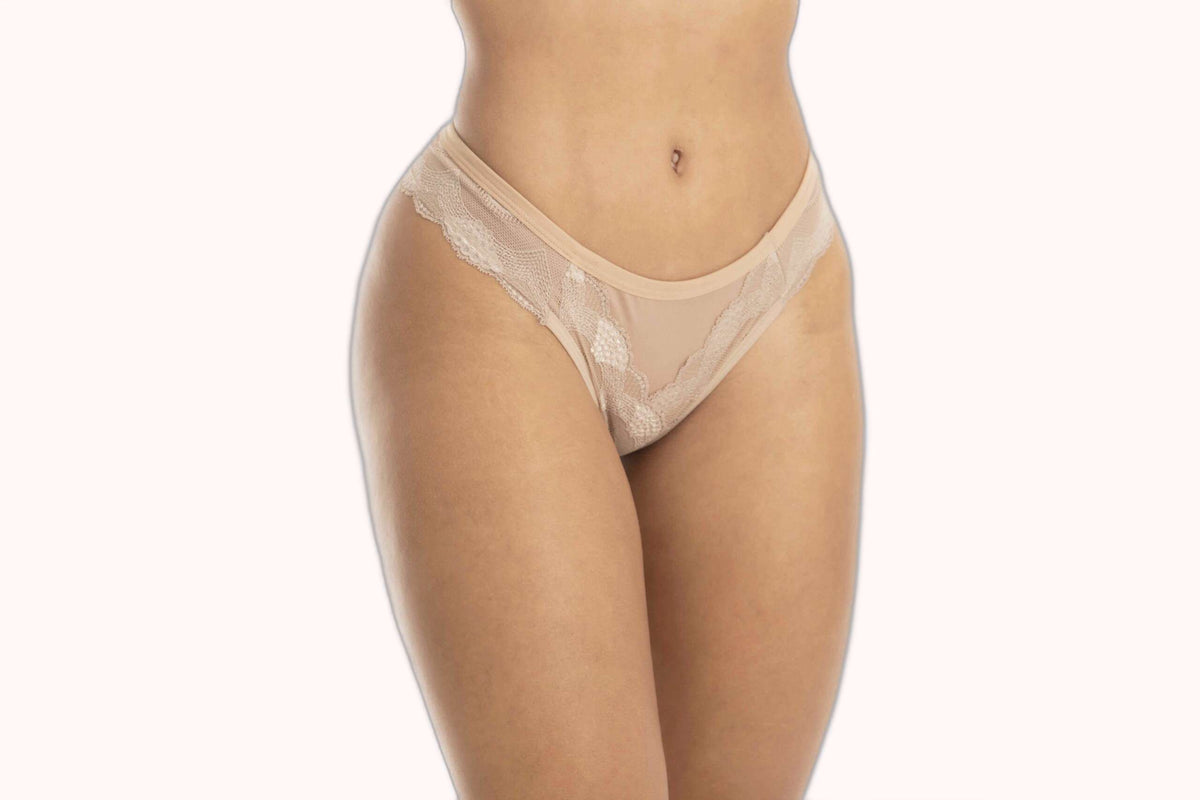 Calcinha em microfibra com renda – Doce Malícia