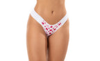 Calcinha Estampada em Branco – Doce Malícia