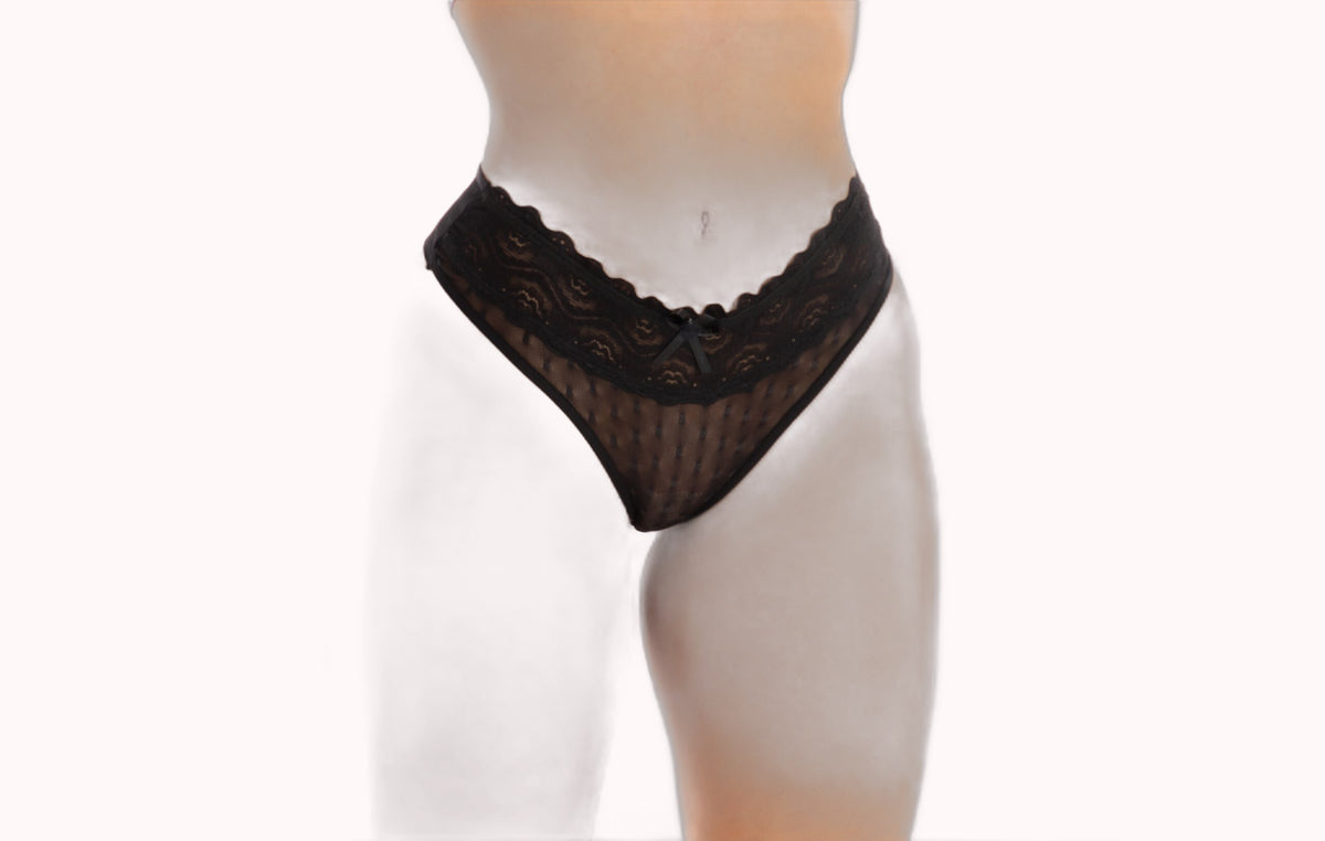 Calcinha Fio de Tule Poá – Doce Malícia