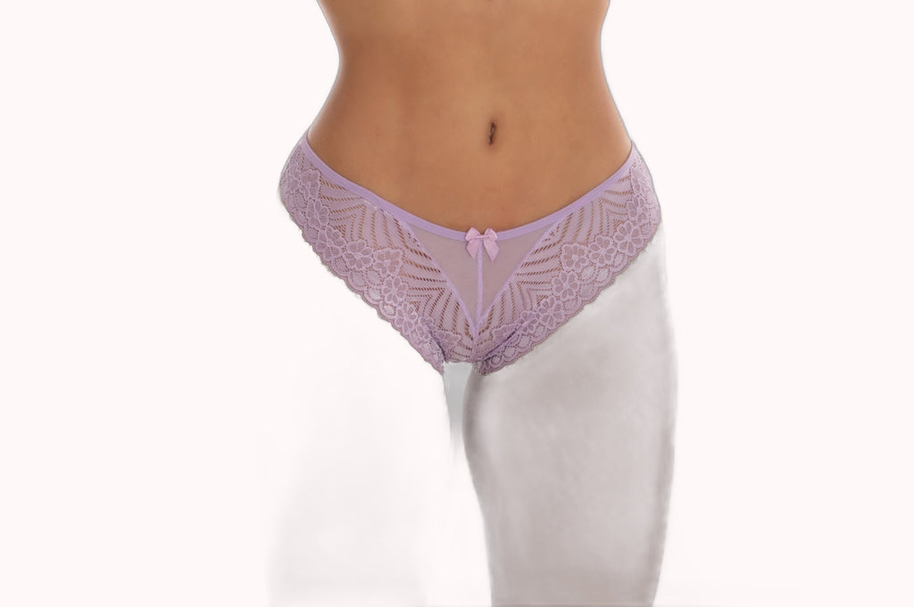 Calcinha Fio Dental com Tule – Doce Malícia
