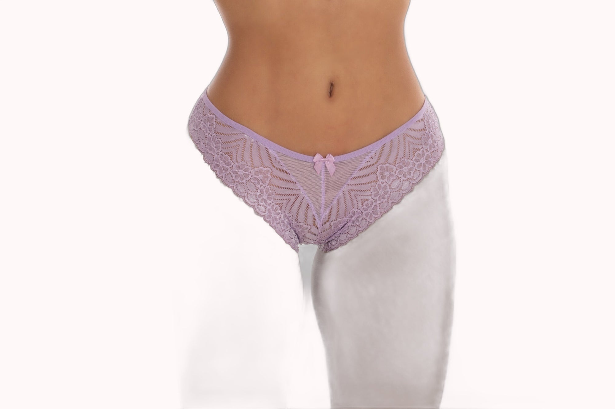 Calcinha Fio Dental com Tule – Doce Malícia