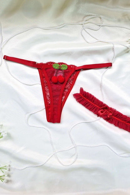 Calcinha Fio Dental de Tule em Branco – Doce Malícia
