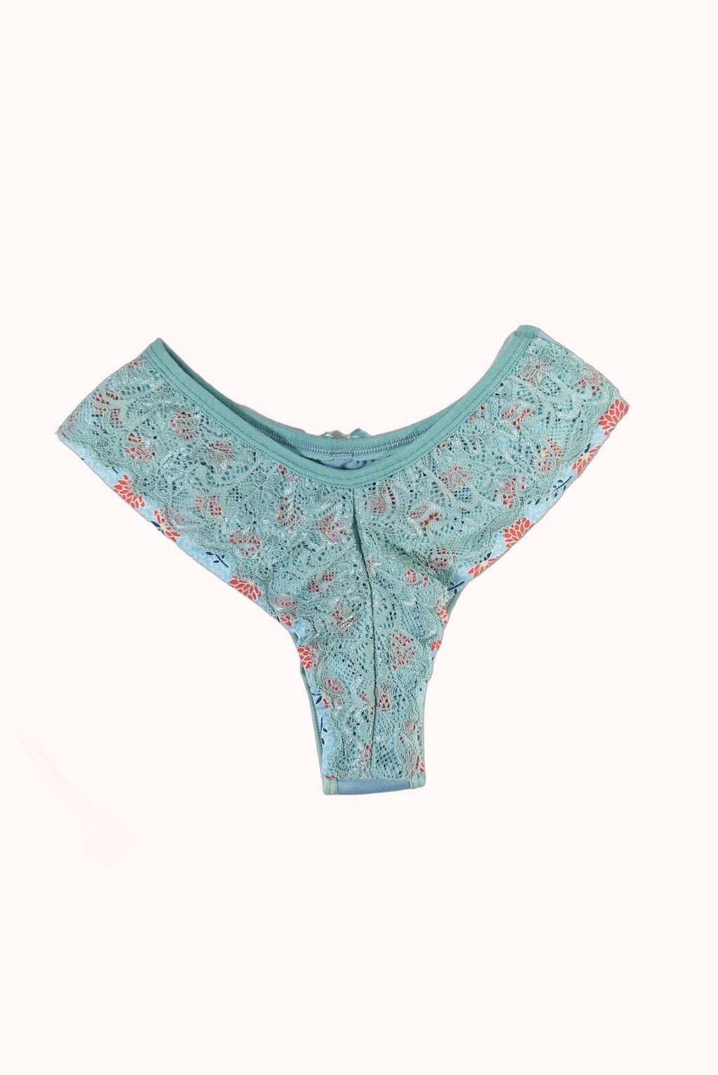 Calcinha Fio Duplo Estampado com Forro de Renda – Doce Malícia