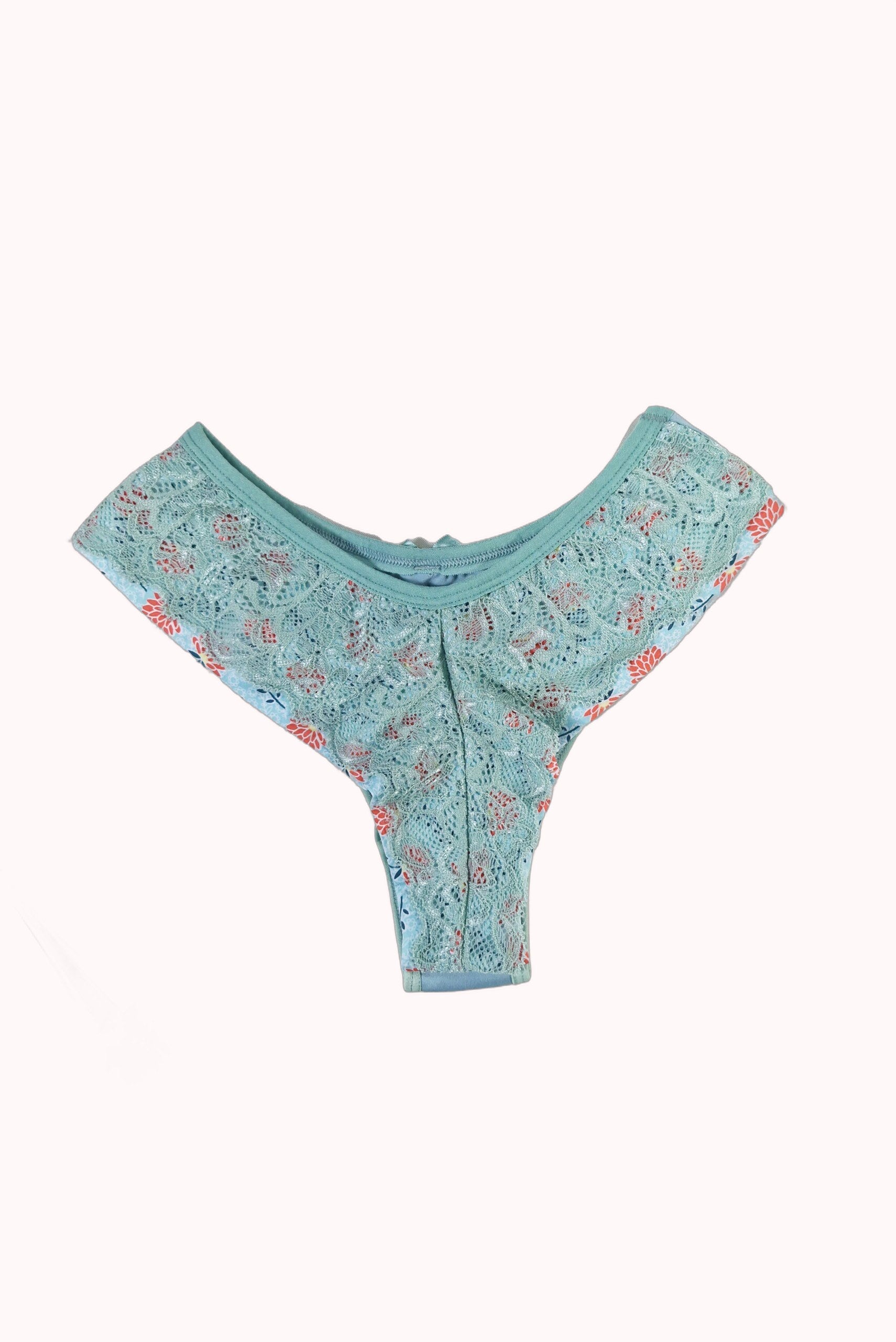 Calcinha Fio Duplo Estampado com Forro de Renda – Doce Malícia