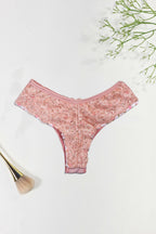 Calcinha Fio Duplo Estampado com em Branco – Doce Malícia