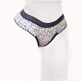 Calcinha Fio Estampada com Renda – Doce Malícia