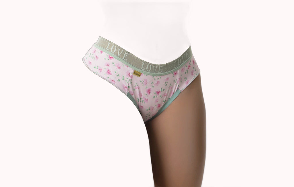 Calcinha Fio Estampada com Renda – Doce Malícia