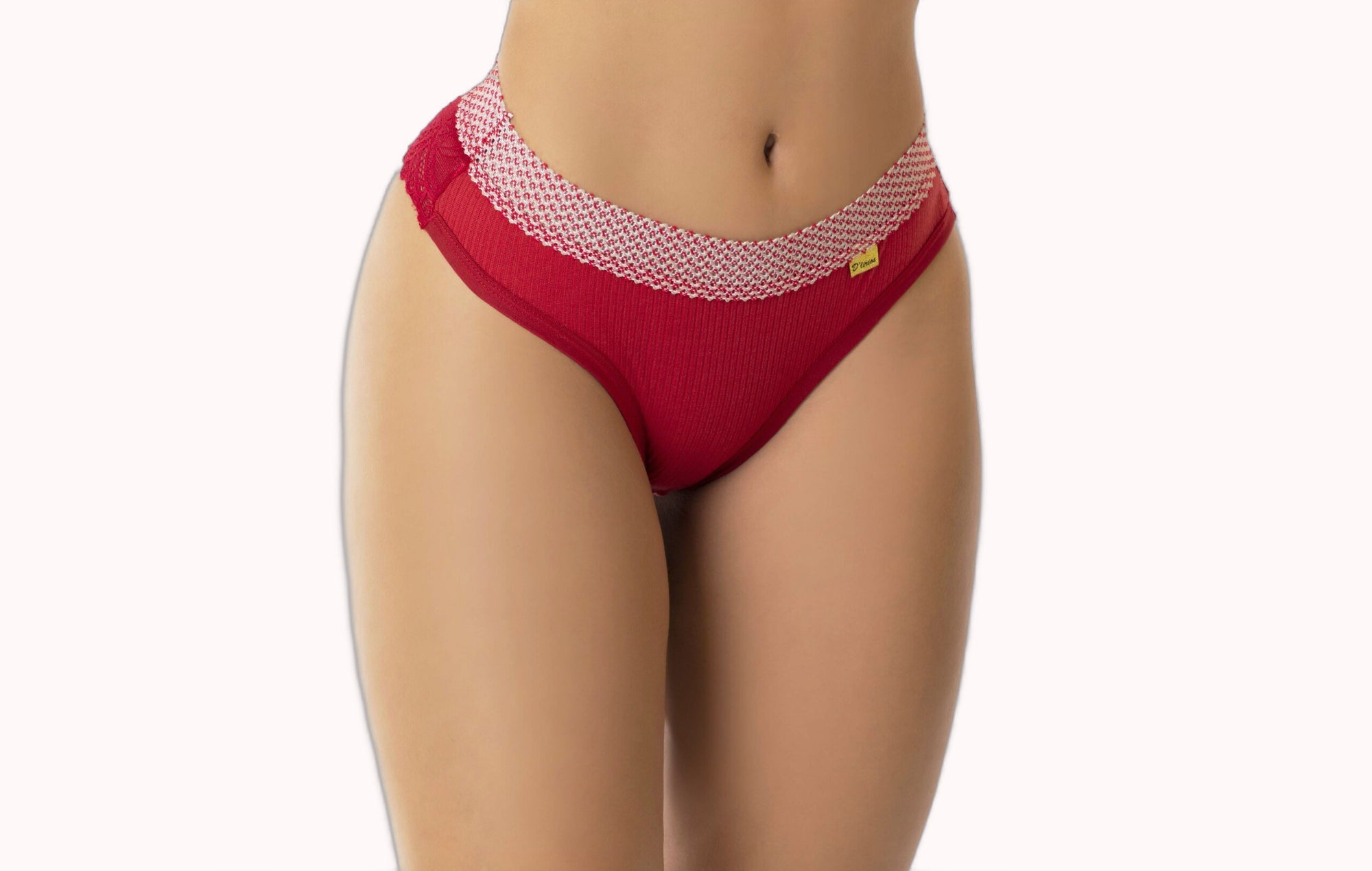 Calcinha Fio Sexy Canelado com Renda – Doce Malícia