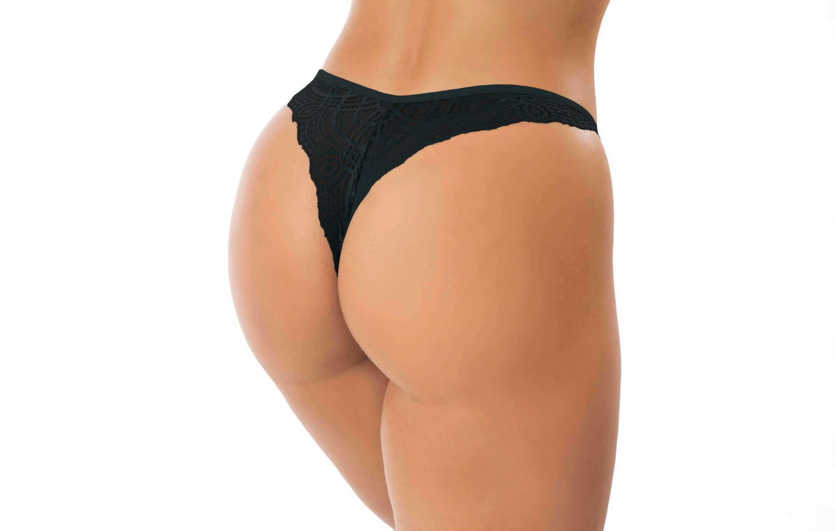 Calcinha Fio Vazado em Branco – Doce Malícia