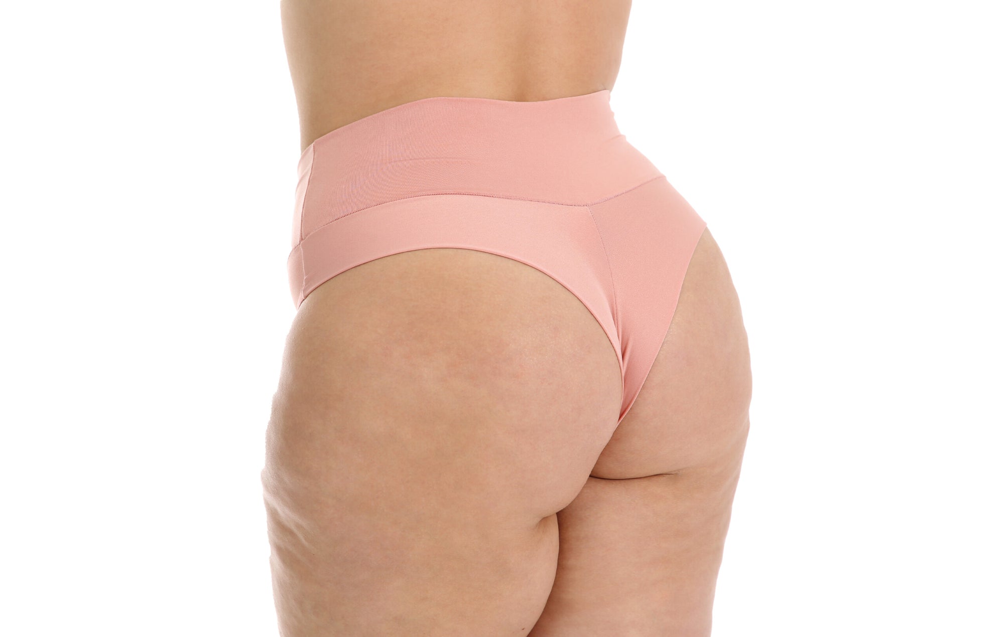 Calcinha Plus Size cintura alta em azul-Marinho – Doce Malícia