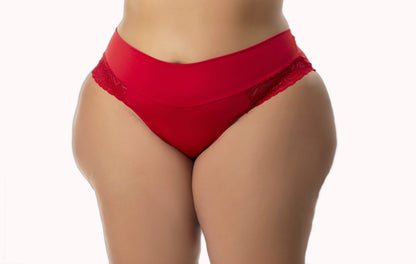 Calcinha Plus Size com Renda