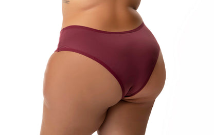Calcinha Plus Size com Renda em Branco – Doce Malícia