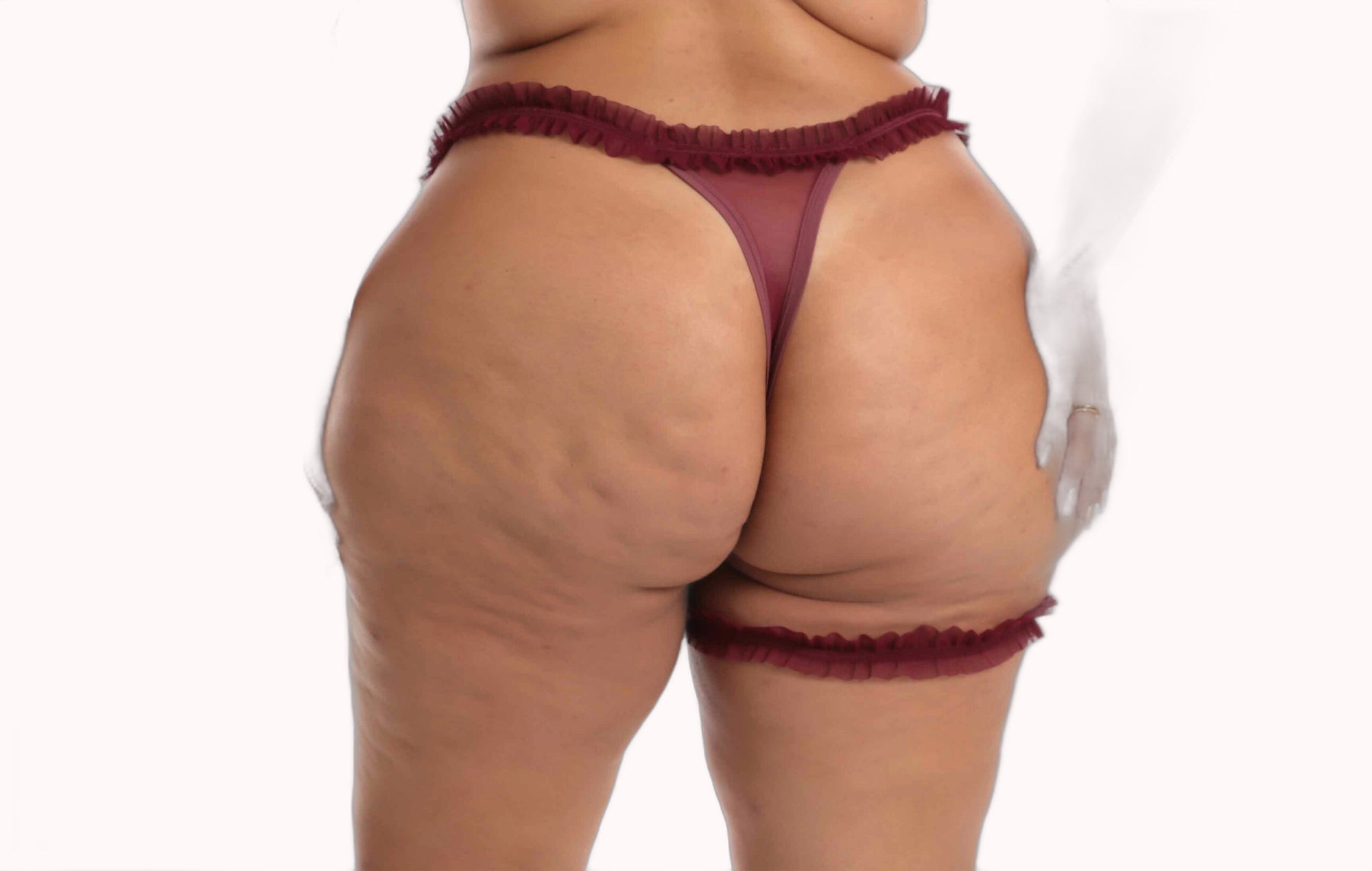 Calcinha Plus Size Sexy com Perneira – Doce Malícia