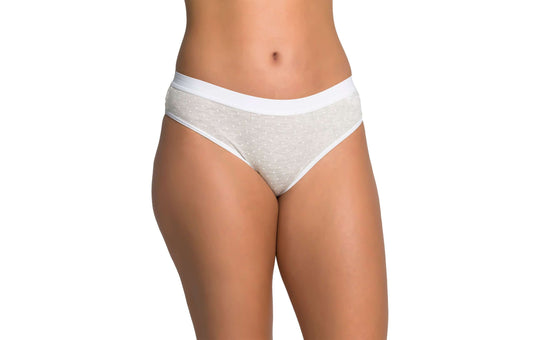 Calcinha em Algodão Estampado com em Branco – Doce Malícia