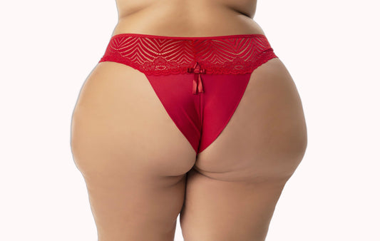 Calcinha de Renda Plus Size – Doce Malícia
