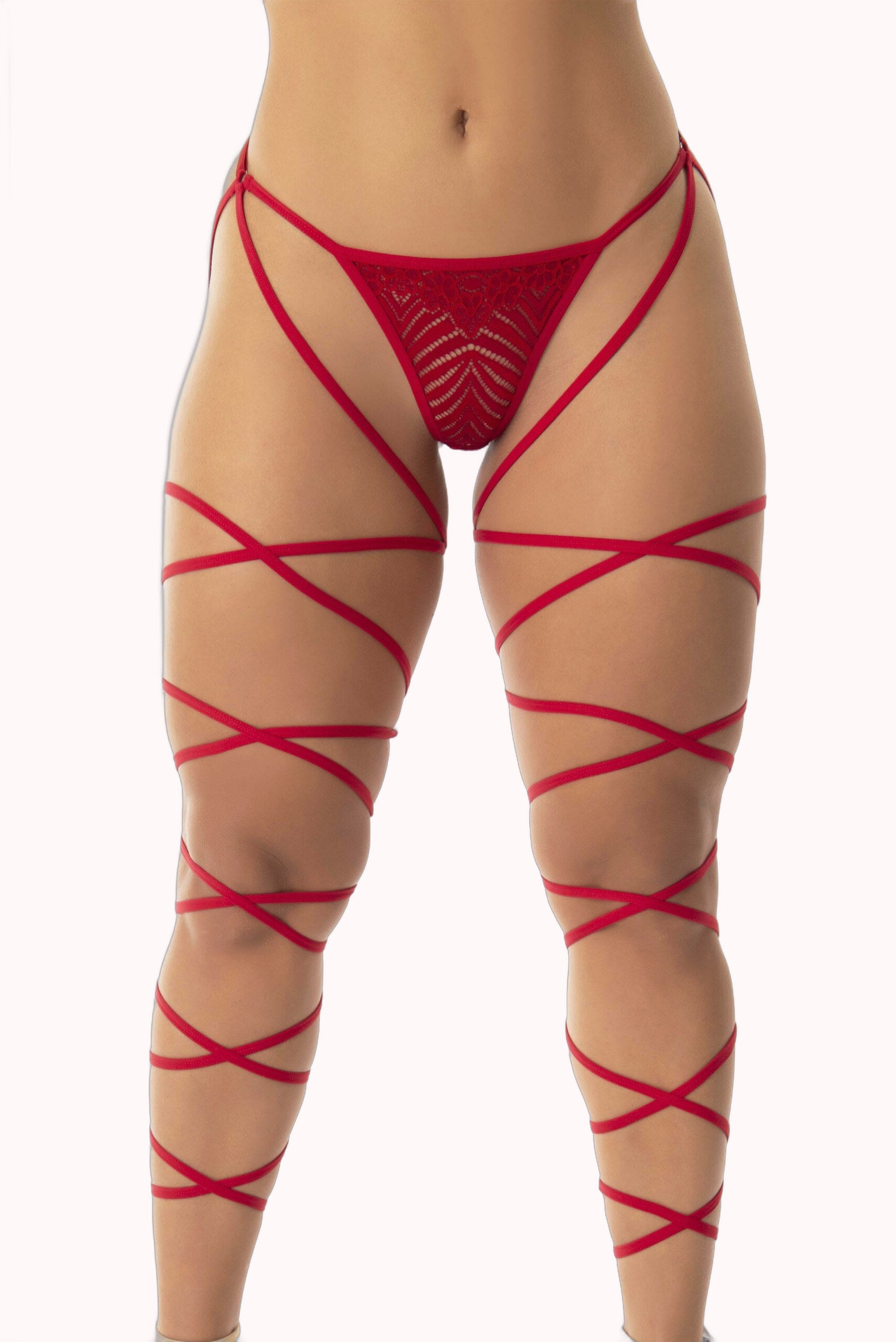 Calcinha Sexy com Tiras nas Pernas – Doce Malícia