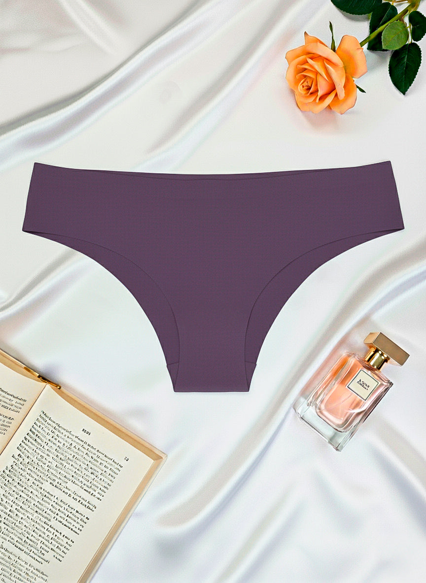 Calcinha Tanga Sem Costura em Branco – Doce Malícia