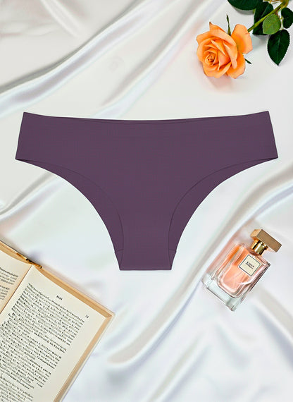 Calcinha Tanga Sem Costura em Branco – Doce Malícia