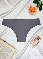 Calcinha Tanga Sem Costura em Branco – Doce Malícia