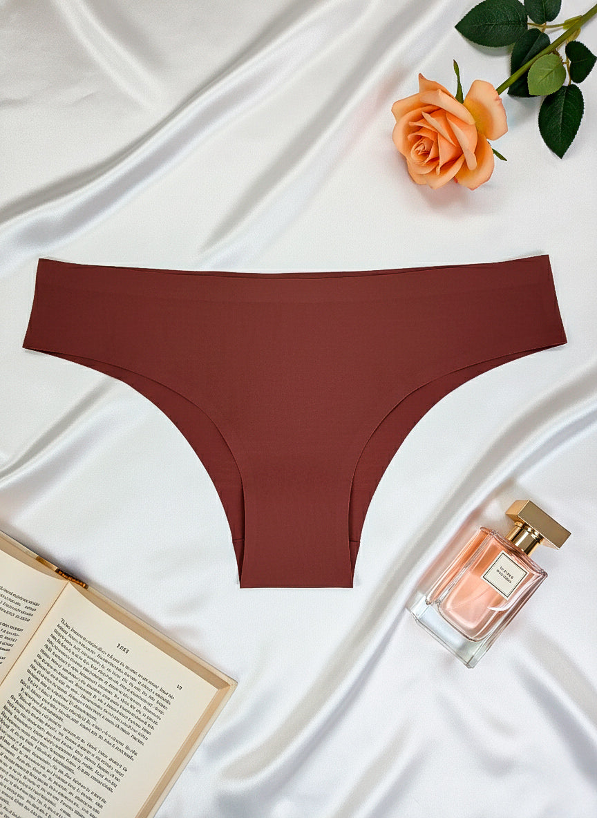 Calcinha Tanga Sem Costura em Branco – Doce Malícia