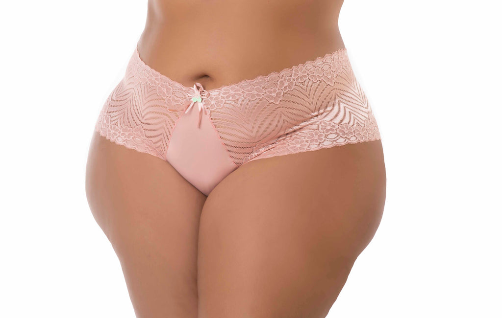 Calesson Plus Size com Lateral em azul-Marinho – Doce Malícia
