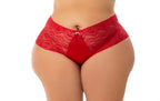 Calesson Plus Size com Lateral em azul-Marinho – Doce Malícia