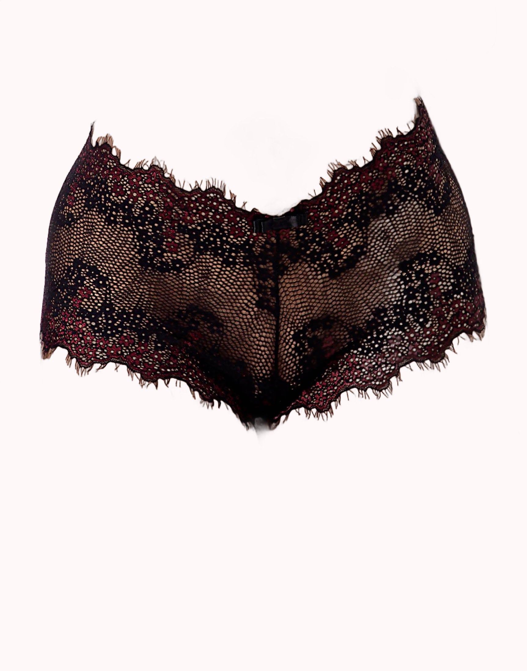 Calesson em Renda Bicolor com Cílios – Doce Malícia