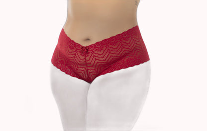 Calesson Rendado Cintura Alta Plus Size