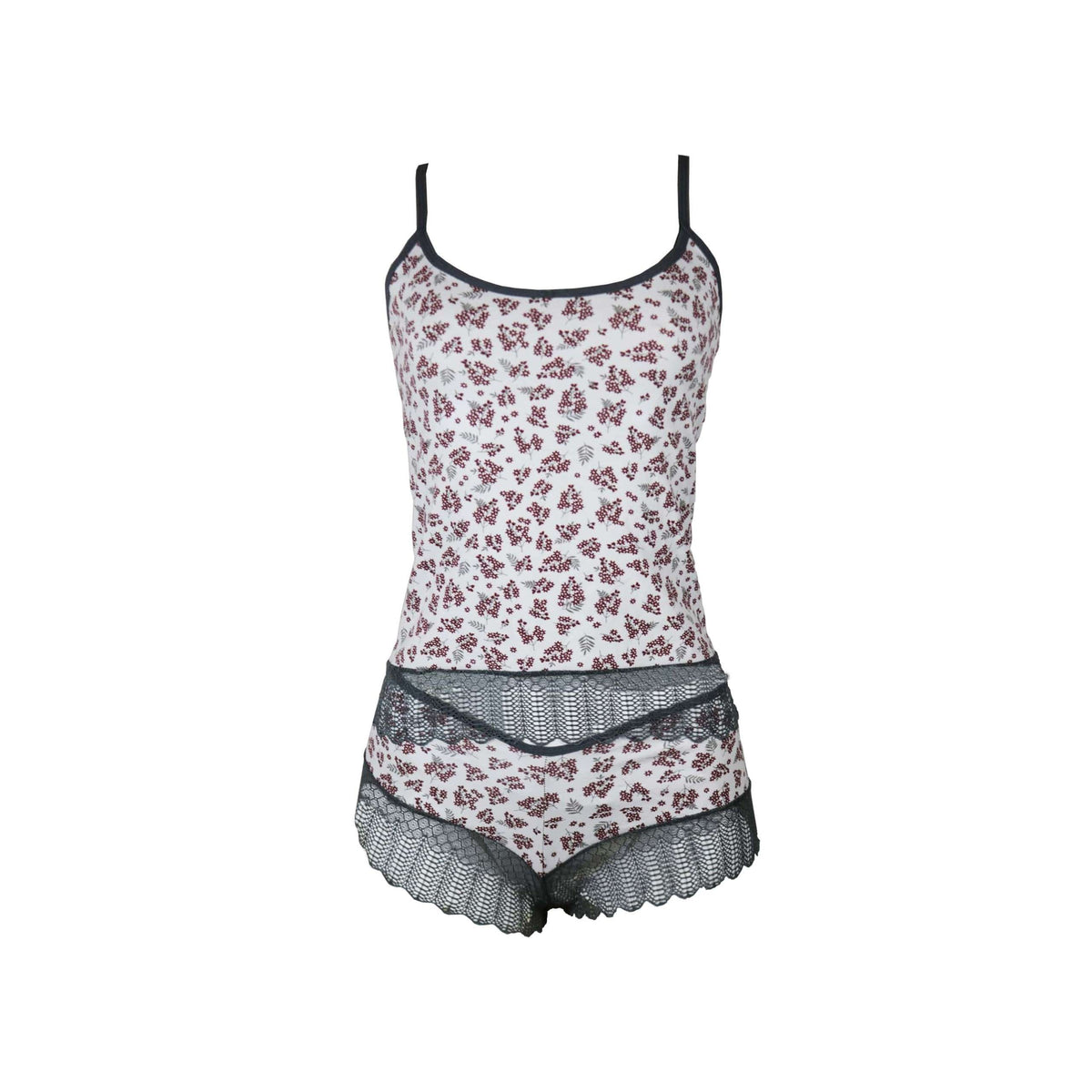 Camisete em algodão estampado em Branco – Doce Malícia
