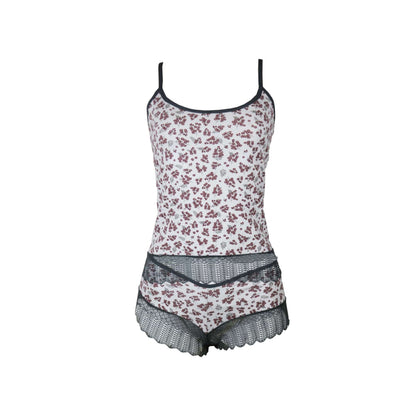 Camisete em algodão estampado em Branco – Doce Malícia