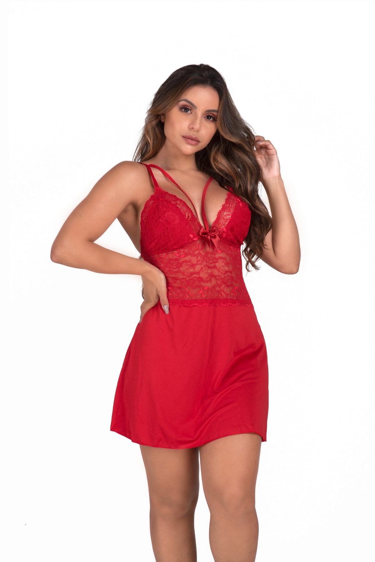 Camisola com renda nas costas em Branco – Doce Malícia