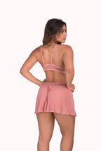 Camisola em tule com calcinha – Doce Malícia