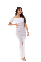 Camisola longa em tule em Branco – Doce Malícia