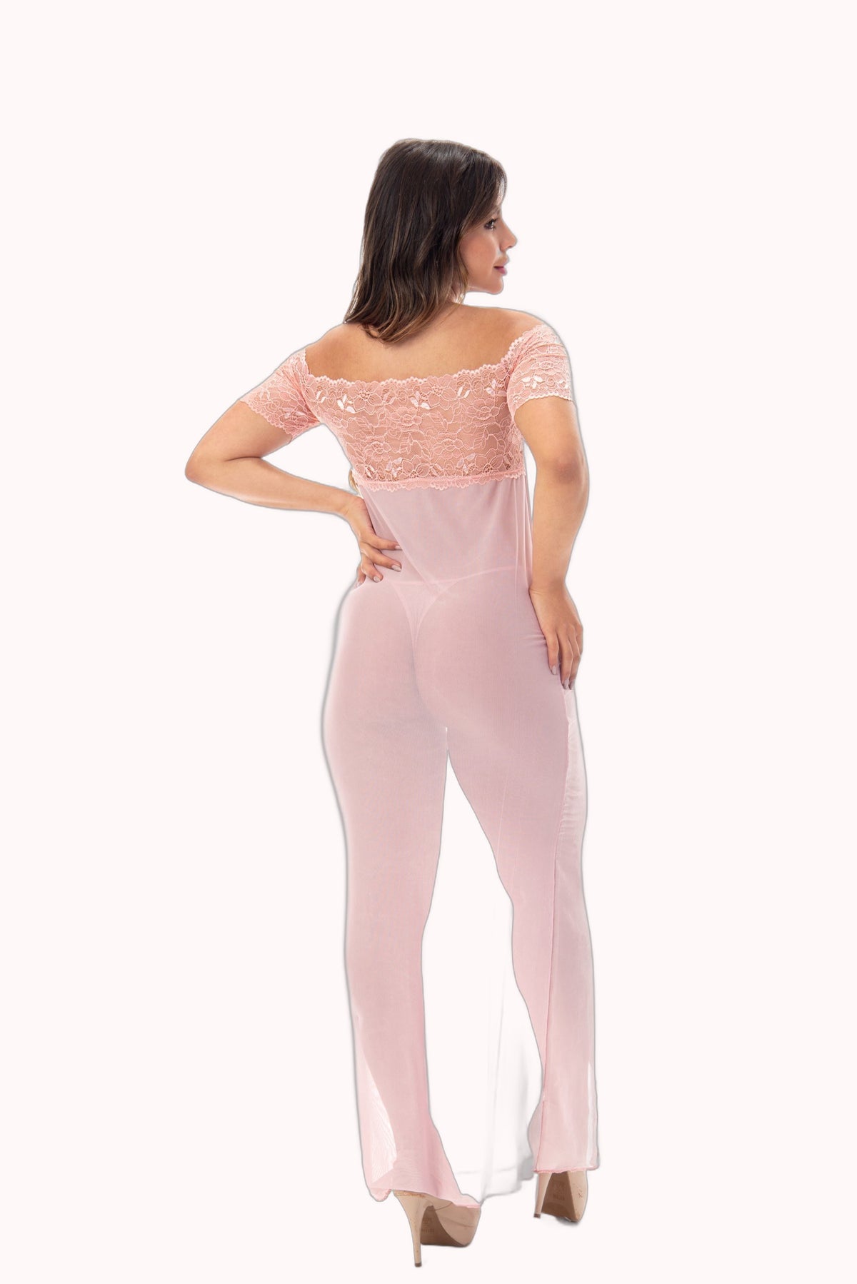 Camisola longa em tule – Doce Malícia
