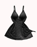 Camisola de Bojo Tule e Renda com Calcinha – Doce Malícia