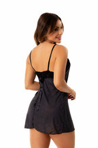 Camisola com detalhe em renda em Branco – Doce Malícia