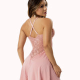 Camisola em Renda e Microfibra – Doce Malícia
