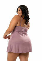 Camisola Plus Size em Branco – Doce Malícia